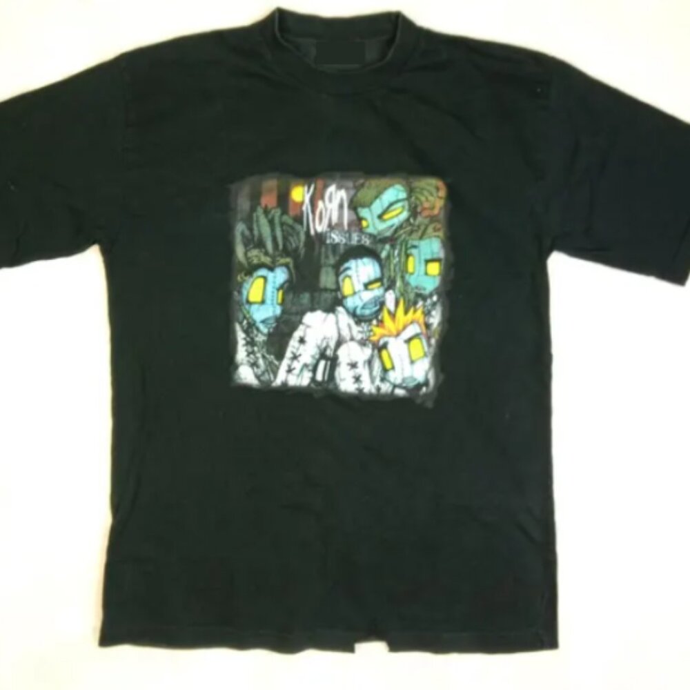Korn Issues T-Shirt | Vintage Nu Metal Tee | 90s Style Band Shirt | Rare Graphic